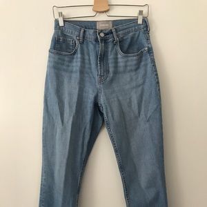 EVERLANE Cheeky straight ankle jeans w28